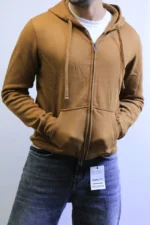Men's Full-Zip Fleece Hoodie – Image 5