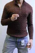 Textured Cable Sweater – Image 9