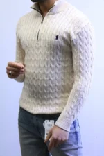 Textured Cable Sweater – Image 3