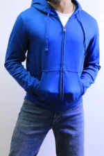 Men's Full-Zip Fleece Hoodie – Image 9