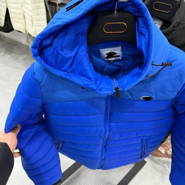 Men's Quilted Hooded Winter Jacket