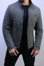 Men's Slim Fit Puffer Jacket – Image 3