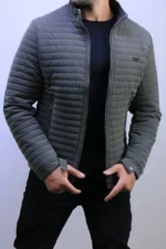 Men's Slim Fit Puffer Jacket – Image 7