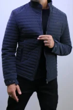 Men's Slim Fit Puffer Jacket – Image 4