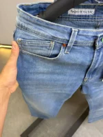 Light Blue wash jeans Classic 5-pocket design – Image 5
