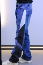 Men's Two-Tone Denim Jeans – Image 6