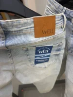 Light-wash jeans / Ice Blue denim Comfortable – Image 6