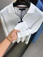 Old Money Long-Sleeve Polo Knit