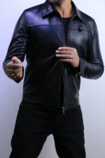 jacket leather 100% Black Leather Jacket – ZACSTORE – ref 01