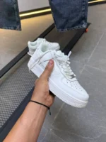 Essential White Leather Sneakers – Image 2