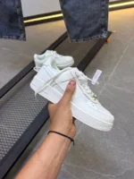 Essential White Leather Sneakers