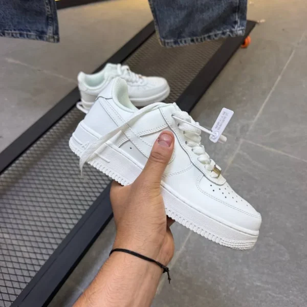 Essential White Leather Sneakers