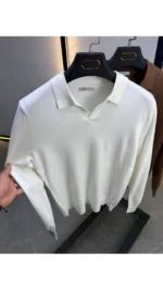 Old Money Knit Polo – Image 8