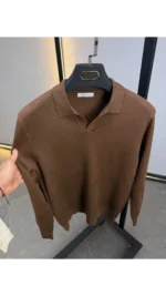 Old Money Knit Polo – Image 4