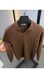 Old Money Knit Polo – Image 3