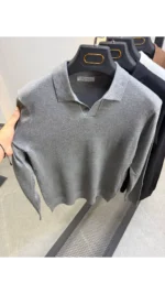 Old Money Knit Polo – Image 9