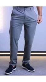 Slim-Fit Stretch Trousers