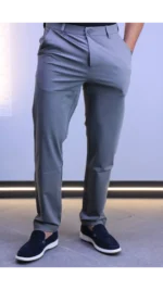 Slim-Fit Stretch Trousers – Image 5