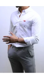 Slim-Fit Button Shirt – Image 2