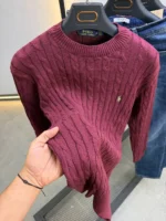 Men's Cable Sweater – Image 6
