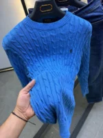 Men's Cable Sweater – Image 7