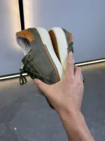 Olive Green Retro Sneakers – ZACSTORE – Image 6