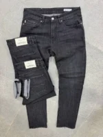 Men's Straight Fit Jeans dark gray – Image 5