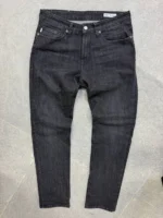Men's Straight Fit Jeans dark gray – Image 4