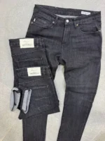 Men's Straight Fit Jeans dark gray
