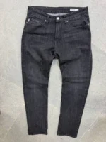 Men's Straight Fit Jeans dark gray – Image 7