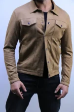 Premium Suede Trucker Jacket – ZACSTORE – Image 8