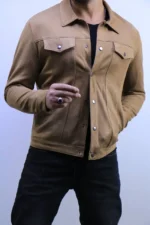 Premium Suede Trucker Jacket – ZACSTORE