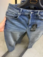 Men’s Slim Fit Blue Denim Jeans – ZACSTORE – Image 9