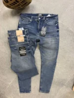 Men’s Slim Fit Blue Denim Jeans – ZACSTORE – Image 7