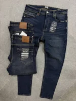 Men’s Dark Blue Skinny Jeans | ZACSTORE – Image 6