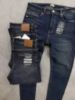 Men’s Dark Blue Skinny Jeans | ZACSTORE
