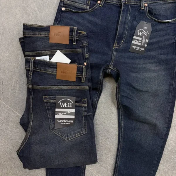 Men’s Dark Blue Skinny Jeans | ZACSTORE