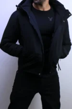 Men’s Hooded Utility Jacket – Modern Lightweight Style | ZACSTORE – Image 9