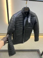 Men’s Black Quilted Jacket – Premium Modern Style | ZACSTORE – Image 6
