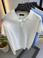Men’s Premium Polo T-Shirt – Elegant Slim Fit Casual Style – Image 4