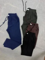 Men's Relaxed Drawstring Linen Blend Pants – Image 19