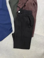 Men's Relaxed Drawstring Linen Blend Pants – Image 21